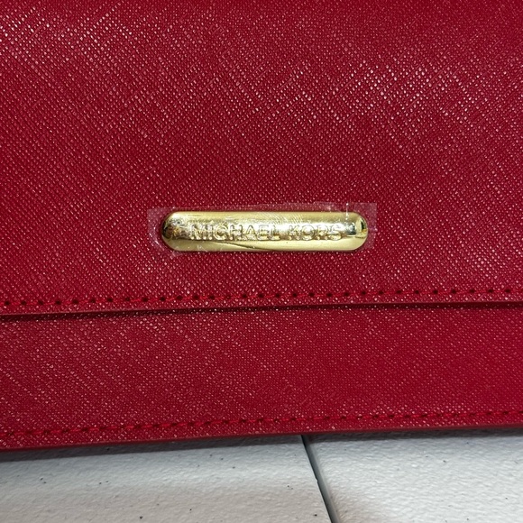 Michael Kors Red Clutch - Picture 4 of 8